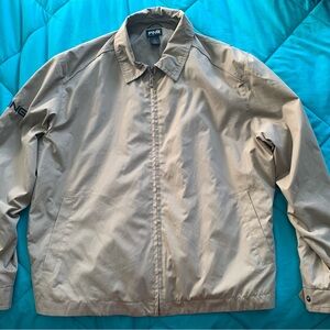 PING Men's Beige Windbreaker Jacket